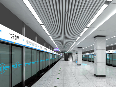 成都91视频色版下载与大连地铁一二九站台合作案例