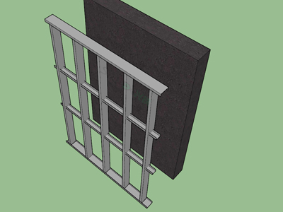 机房墙面91视频APP成人污安装方法