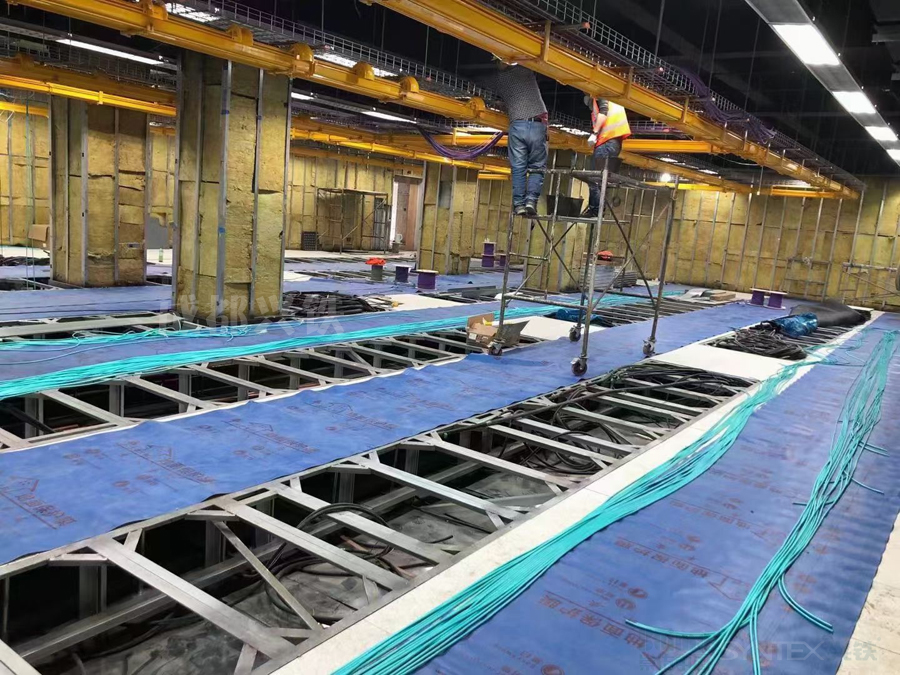 机房91视频在线观看18基层龙骨安装